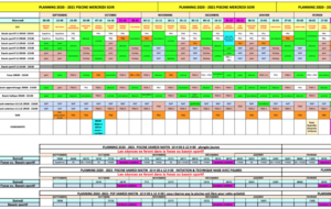 Planning saison 2020-2021