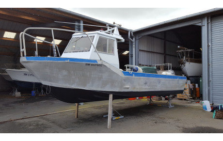 travaux entretien bateau FELGER II