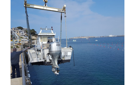 entretien du bateau et mise à l'eau