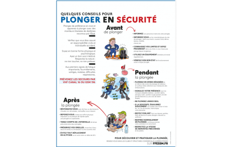 Conseils pour plonger en sécurité
