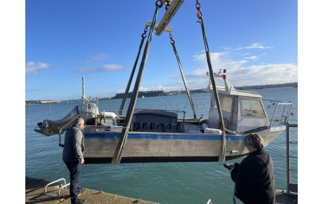 Hivernage du bateau 